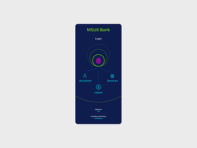 Bank app experience 2 bank app design experience design futuristic mobile ui ux visual design