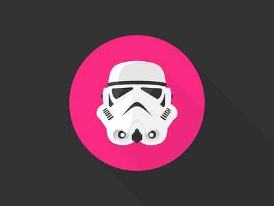 Stormtrooper pink star wars