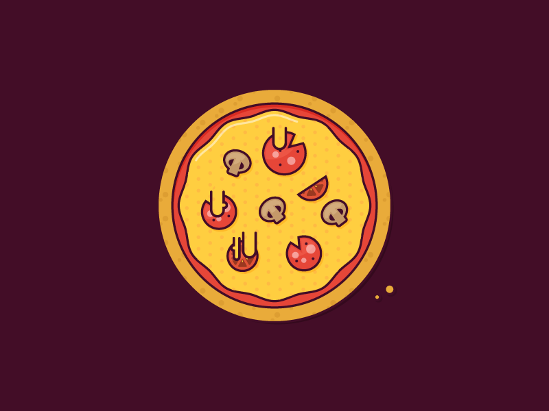 Pizza! by Almaz Otto on Dribbble