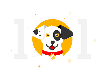 101 dalmatians dog everyday icon