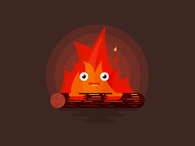 Calcifer castle everyday howls icon moving