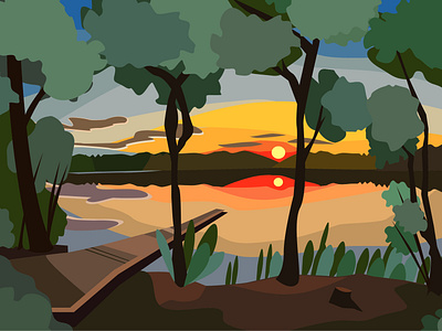 vector landscape