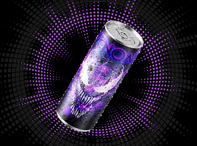 Venom Energy Drink beer branding can cans design energy energy drink logo photoshop soda