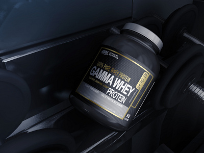 Optimum Supplement Bottle (REMAKE)