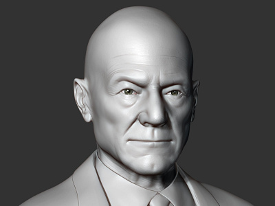 patrick stewart 3d aceman animation concept art design illustration illustrations maya sazzadmajumder zbrush