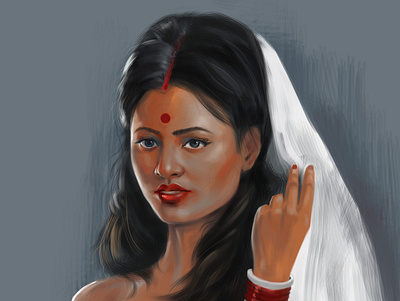 bengali bride aceman animation concept art design illustration illustrations sazzadmajumder zbrush