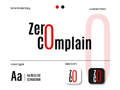 Zero Complain logo design concept brand brand design brand identity branding clean design graphic design illustrator logo logo design logo mark logotype minimal minimalist logo modern logo