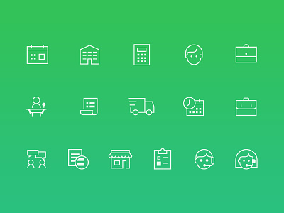 Free Icons business free freebie green icons line icons minimal startup