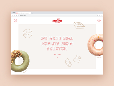 Cartems Donuts Website