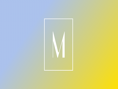 Monolith gradient logo typography wordmark