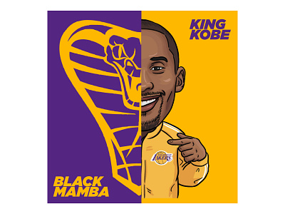 KINGKOBE aka blackmamba athlete basketball basketball player blackmamba king kobe bryant kobebryant mamba player sports sports design