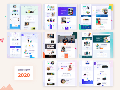 Clean Web Design-2020 2020 2020 design 2021 trend awesome design creative design illustration top designer trending typography web design website design