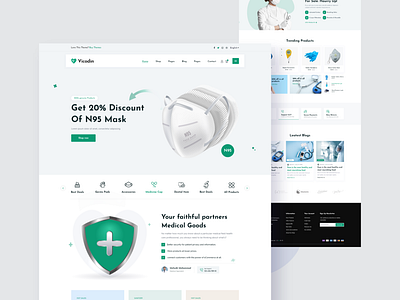 Vicodin-medical Ecommerce Web Page