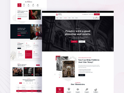 Zesus-Church Religion Web Landing page