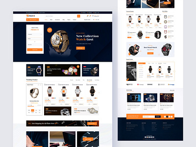 Watch_store_Landing_Page