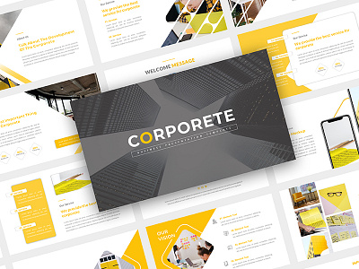 CORPORETE - Creative & Business Google Slide Template digital google slide