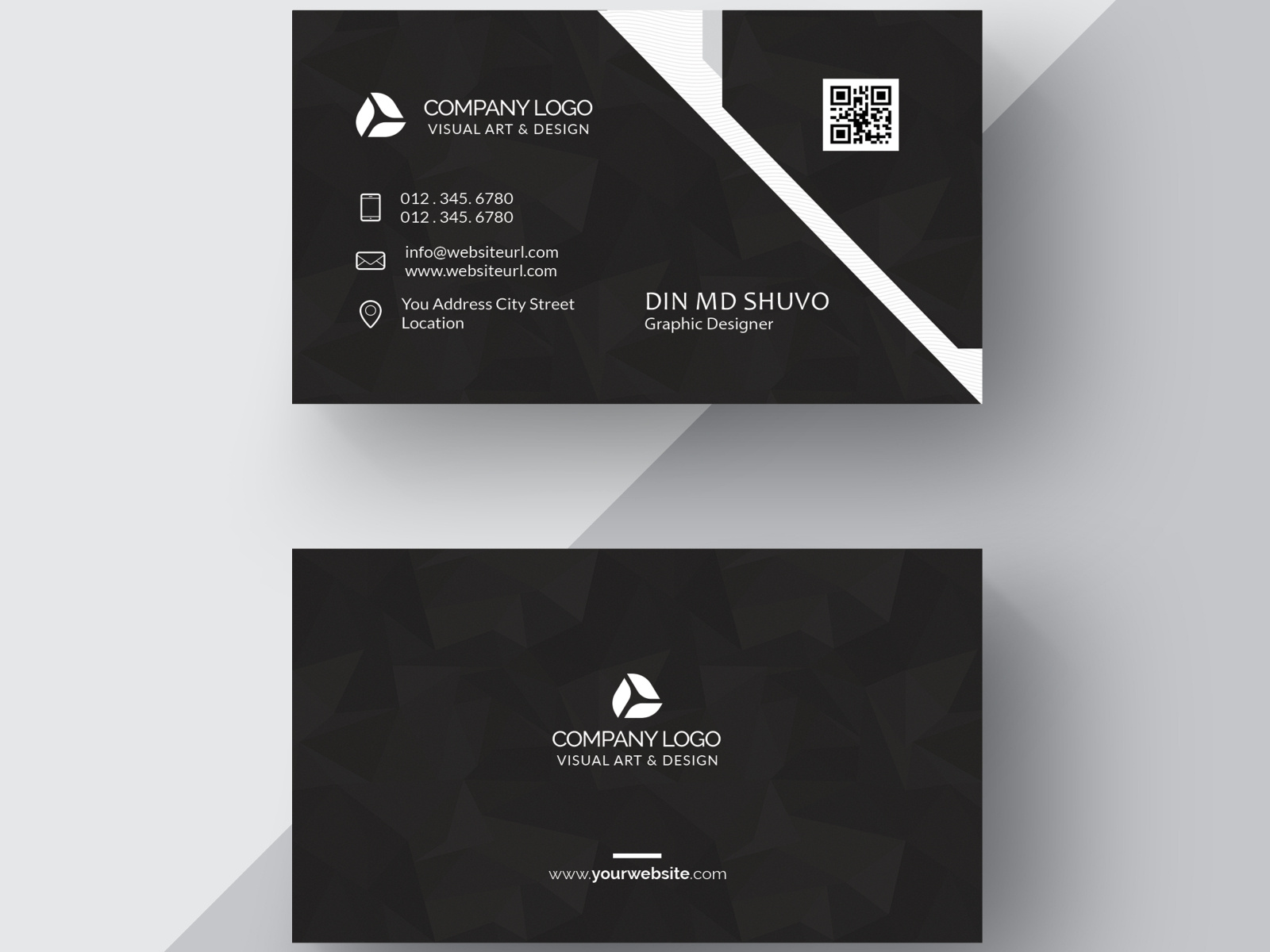 BUSINESS CARD DESIGN by Shuvo on Dribbble