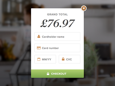 Credit Card Checkout - Day #002 002 card checkout credit card dailyui form input interface shopping ui ux visual