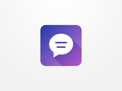 App Icon - Day #005 005 app icon chat dailyui icon ui ux visual