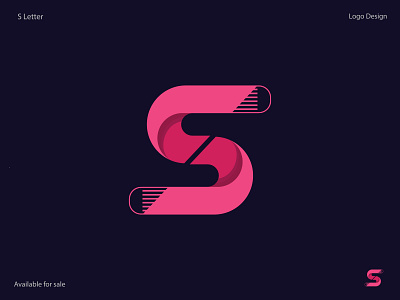 S Modern Initial Letter Logo Design Concept - Unused 3d abstract app app logo brand identity branding concept corporate creative flat graphicdesign icon illustraion illustrator lettermark logo logo trends 2020 logodesign minimal s letter