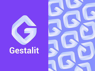 Gestalit Letter G Logo Template