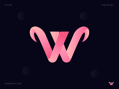 Creative W Abstract Letter Logomark