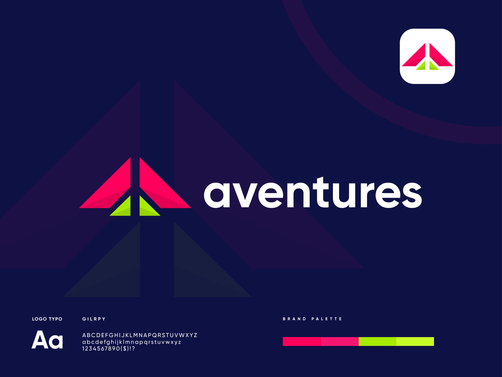 aventures - Logo Design by Shihab | Logo designer on Dribbble