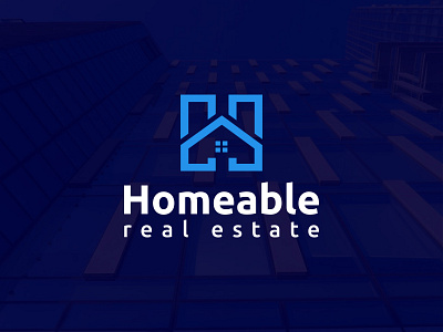 Homeable Logo Design For real state Agency