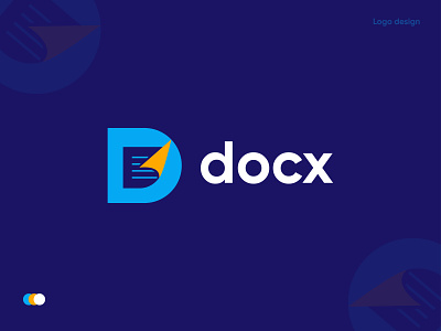 docx animation app branding design docx flat icon illustration letter d logo minimal minimalist modern logo modern logo designer typography ui ux vector web website
