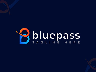 Bluepass logo for travel Startup