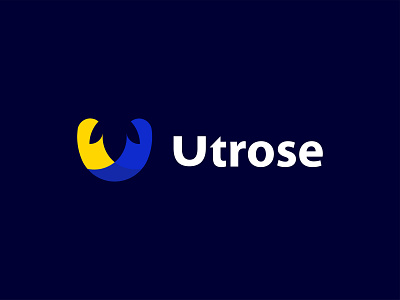 Utrose logo design for a transactions agency