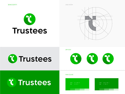 Trustees logo and branding design