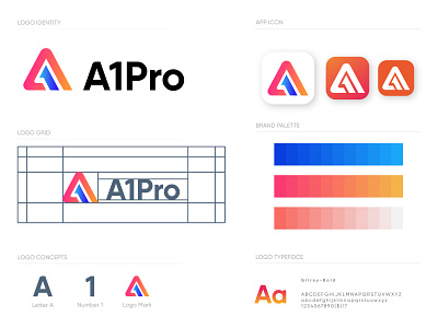 A1pro Logo and Branding Design