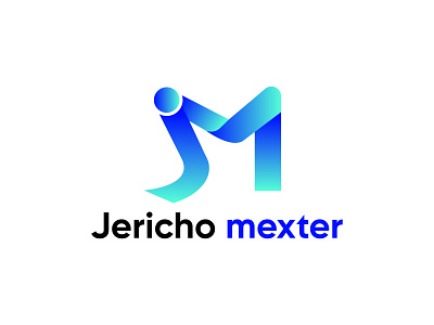 Jericho mexter logo for digital marketing agency 2d 3d agency logo branding colorful design digital marketing gradient graphic design icon illustration logo logo and branding logo design logotype modern modern logo modern mark ui vector