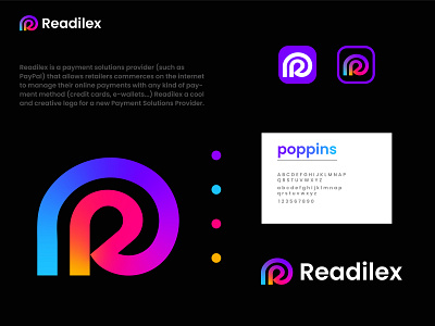 Readilex - Logo Concept 2 brand guide identity brand identity designer branding branding project corpoate design digital agency gradient icon logo logo design concept modern logo payment retail