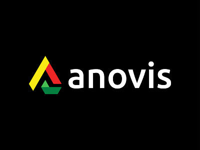 Anovis - logo design a logo brand designer brand identity branding letter logo lettering logo logotype minimal logo modern logo v logo