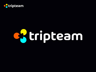 Tripteam logo for social travel startup