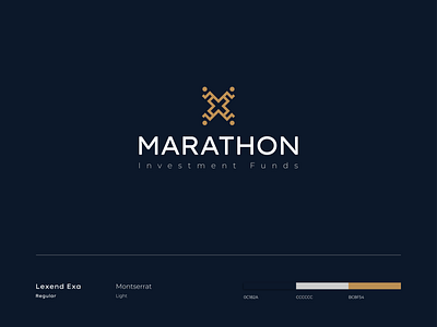 Marathon | Logo Design brand brand identity branding clean company company logo design digital found graphic investment logo logo design logodesign logos