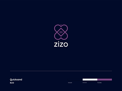 Zizo | Logo Design brand brand design brand identity branding event eye eye logo eyes heart heart logo hearts icon logo logo design logodesign producer production purple purple logo symbol
