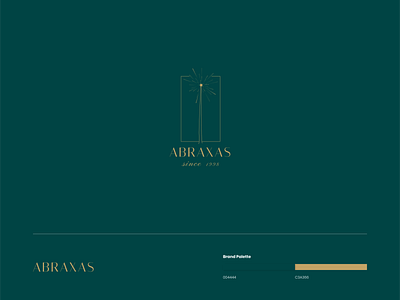 Abraxas | Logo Design art branding design illustration lettering logo restuarant restuarat logo type typography
