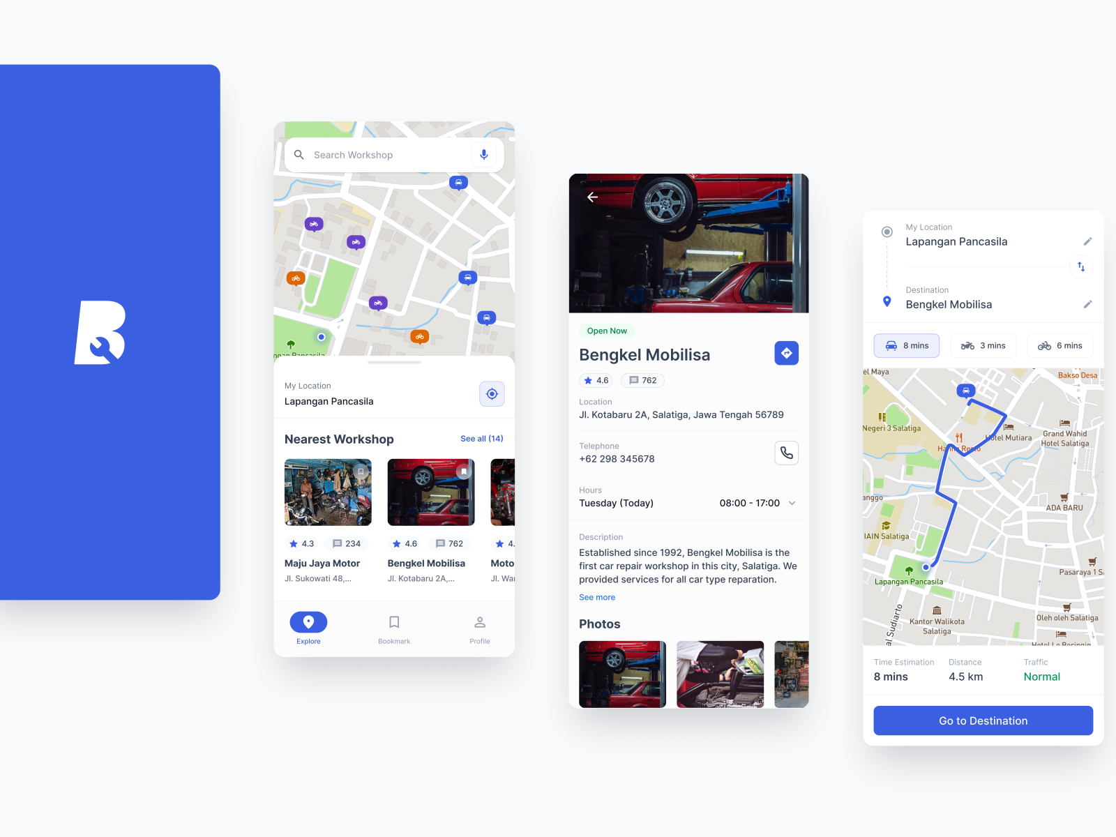 Vehicle Repair Finder by Fadhil Yassar on Dribbble