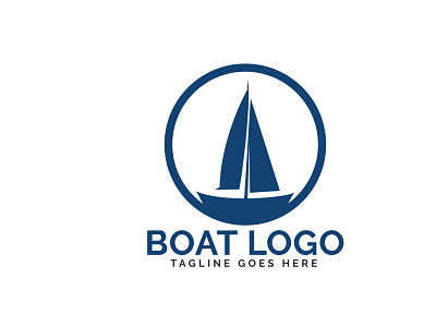 BOAT LOGO boat brand branding business design icon illustration illustrator logo speed sport transport transportation vector yacht