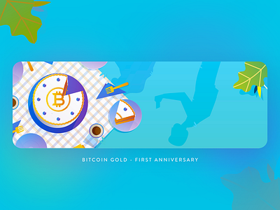 Bitcoin Gold - First Anniversary animation inspire