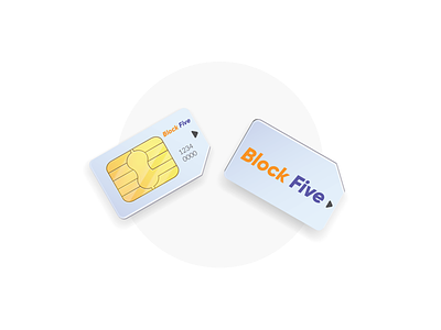 B5 SIM Card ❤️ block five blockfive card chip design designer electronic figma graphic illustration illustrator mobile phone photoshop sim sim card telephone vector