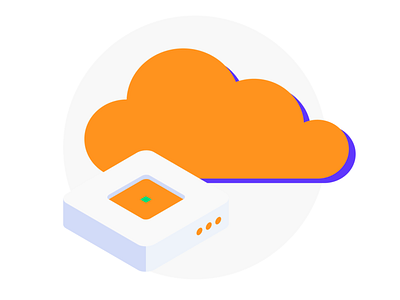 Cloud Hosting art block five blockfive branding cloud cloud computing cloudy design figma graphic hosting illustration illustrator image server vector