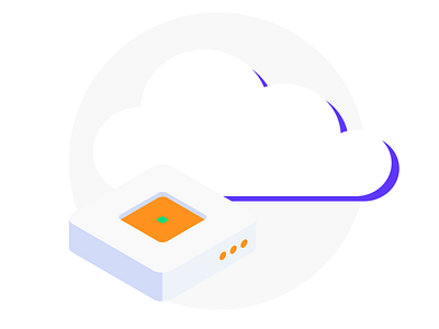 Cloud Hosting V2 art block five blockfive branding cloud cloud computing cloud hosting cloudy design figma graphic hosting illustration illustrator image server vector