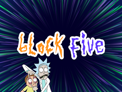 Rick & Morty Block Five Warp Speed