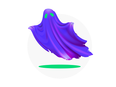 Ghost! 👻😱 block five block five blockfive dead design designer entity figma ghost graphic halloween haunted illustration illustrator monster scary spooky vector