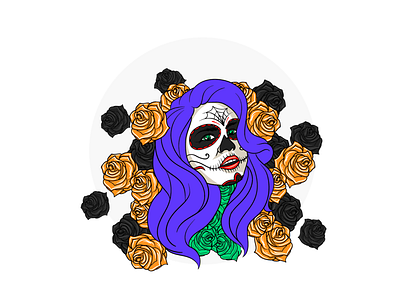 Mexican Sugar Skull Calavera