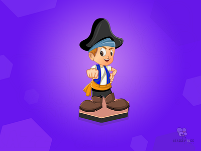 Game Character Illustration ✌ animation branding character design game app game art game character icon illustration illustrator minimal